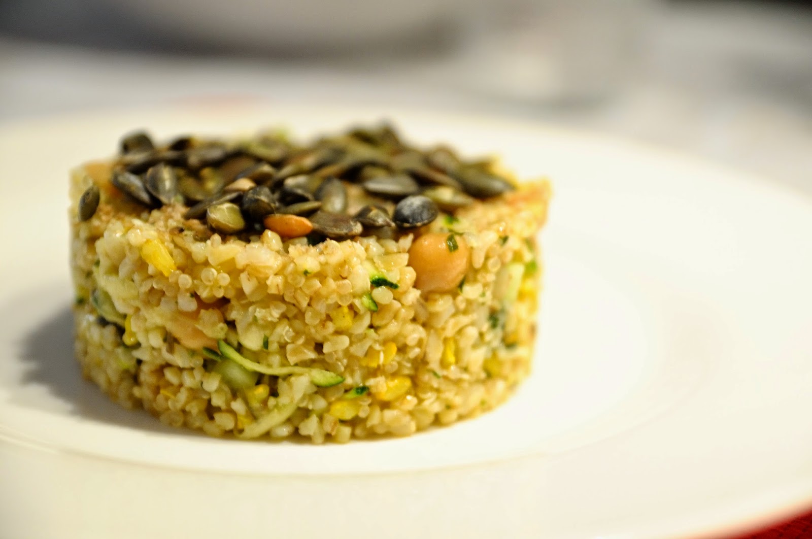 Bulgur con garbanzos COCINAR PARA NUTRIR