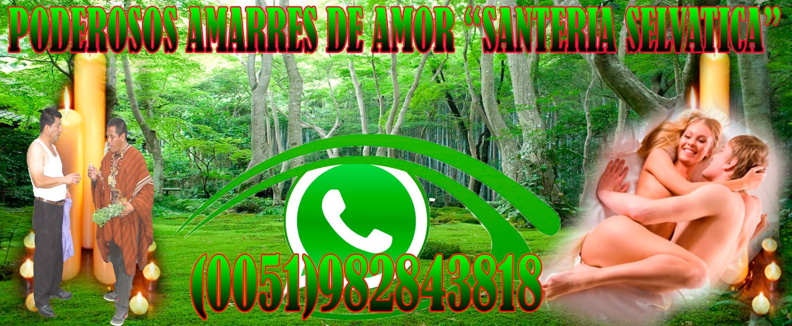 Poderosos amarres de amor santería selvática