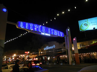 Little Italy district of San Diego
