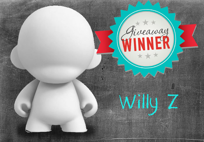 prize giveaway winner Paul Cram