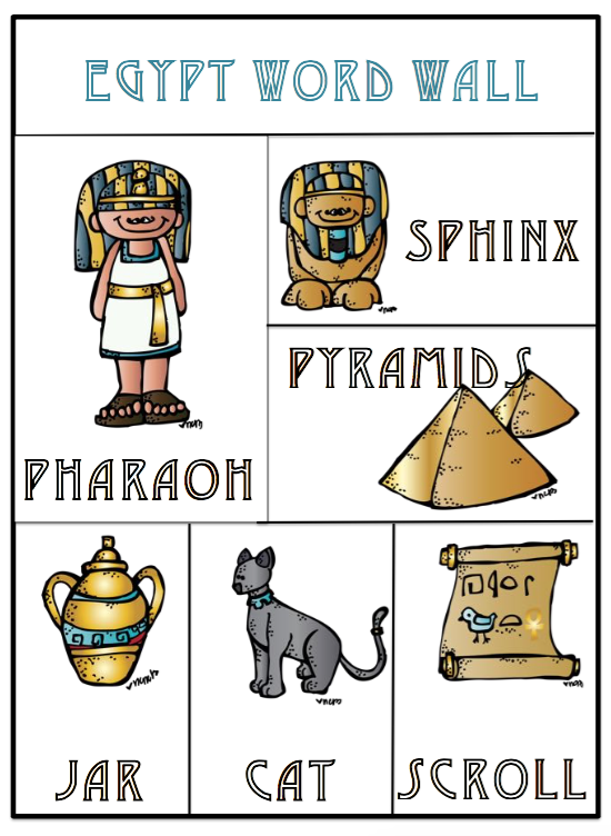 Preschool Bundle Egypt Preschool Printables