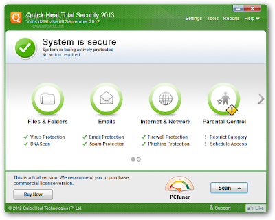 Quick Heal Total Security 2013