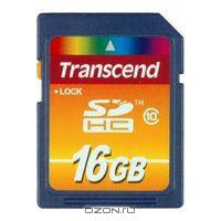Transcend SDHC Card 16GB, Class 10