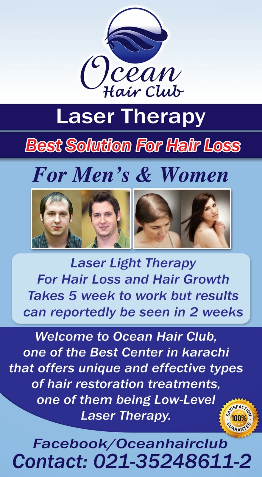 Ocean Spa Karachi Hair Loss Solution