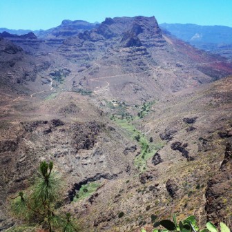 Barranco Fataga Degollada Yeguas, Gran Canaria