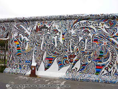 east side gallery, mauer, berlin, kunstler, bemalt, graffiti, austellung, Ostbahnhof, Oberbaumbrücke