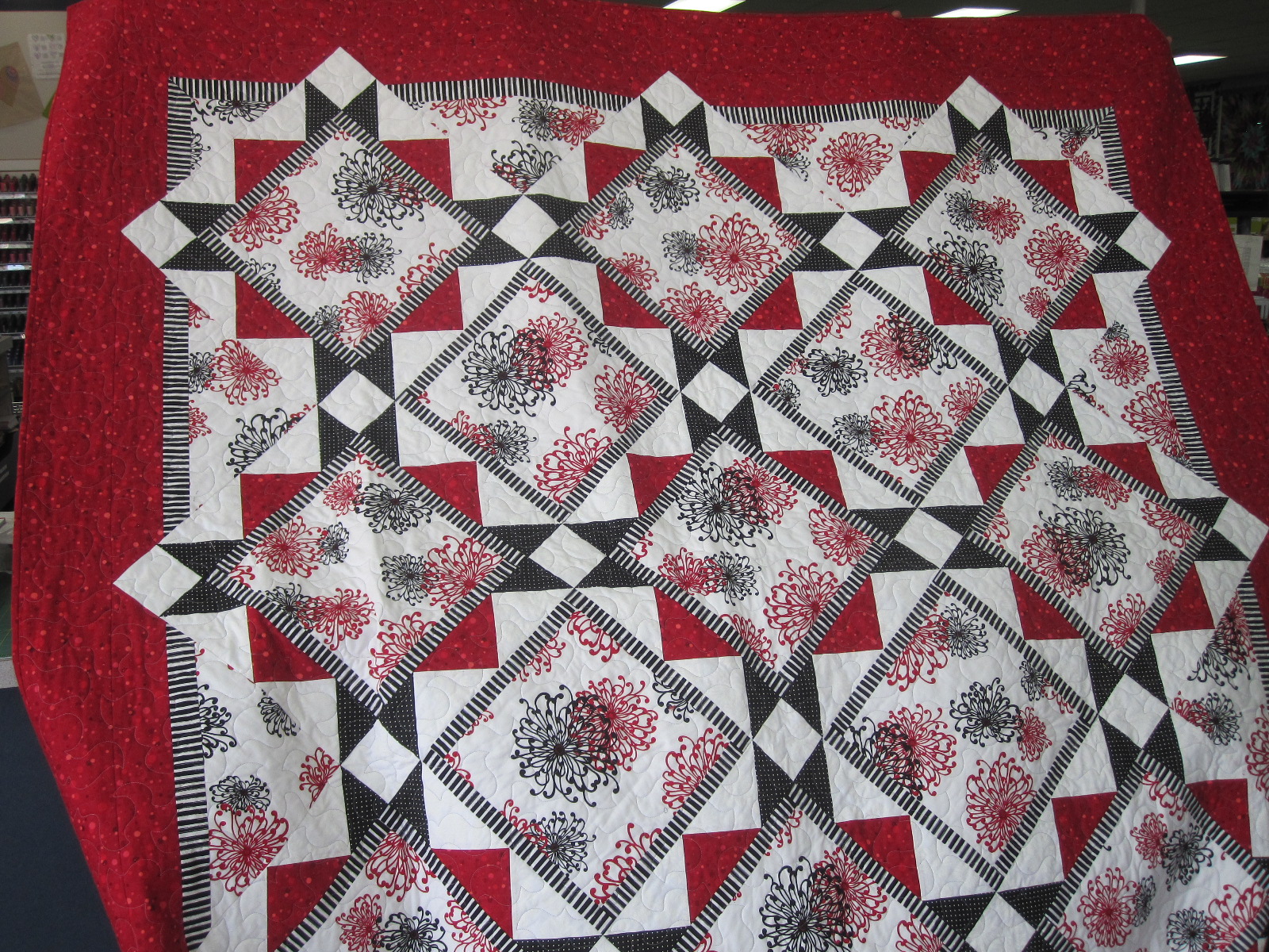 Paula Reid Machine Quilter Cozy Quilt Shop El Cajon CA