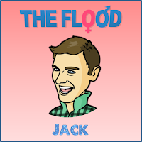 Jack Chatham, Sex Love and Dating Disasters, The Flood, Characters, Characters from books, images of characters from books, Lad Lit, Dick Lit, Fratire, Chick Lit, Lad Lit characters, Chick Lit characters, Funny book, Comedy book, eBook, Kindle, Novel, Paperback, Dating, Dating Disasters, Relationships, Rom Com, RomCom,  Steven Scaffardi, 