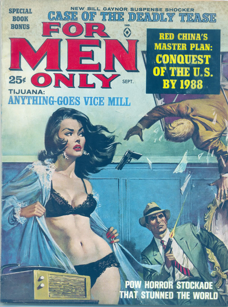 Men's adventure mags: cover cavalcade! 