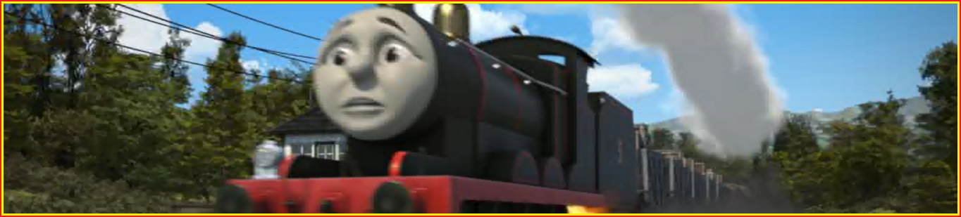thomas the train black james