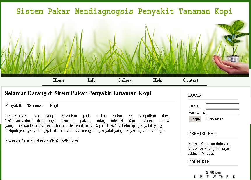 Aplikasi Sistem Pakar Dengan Php Editor
