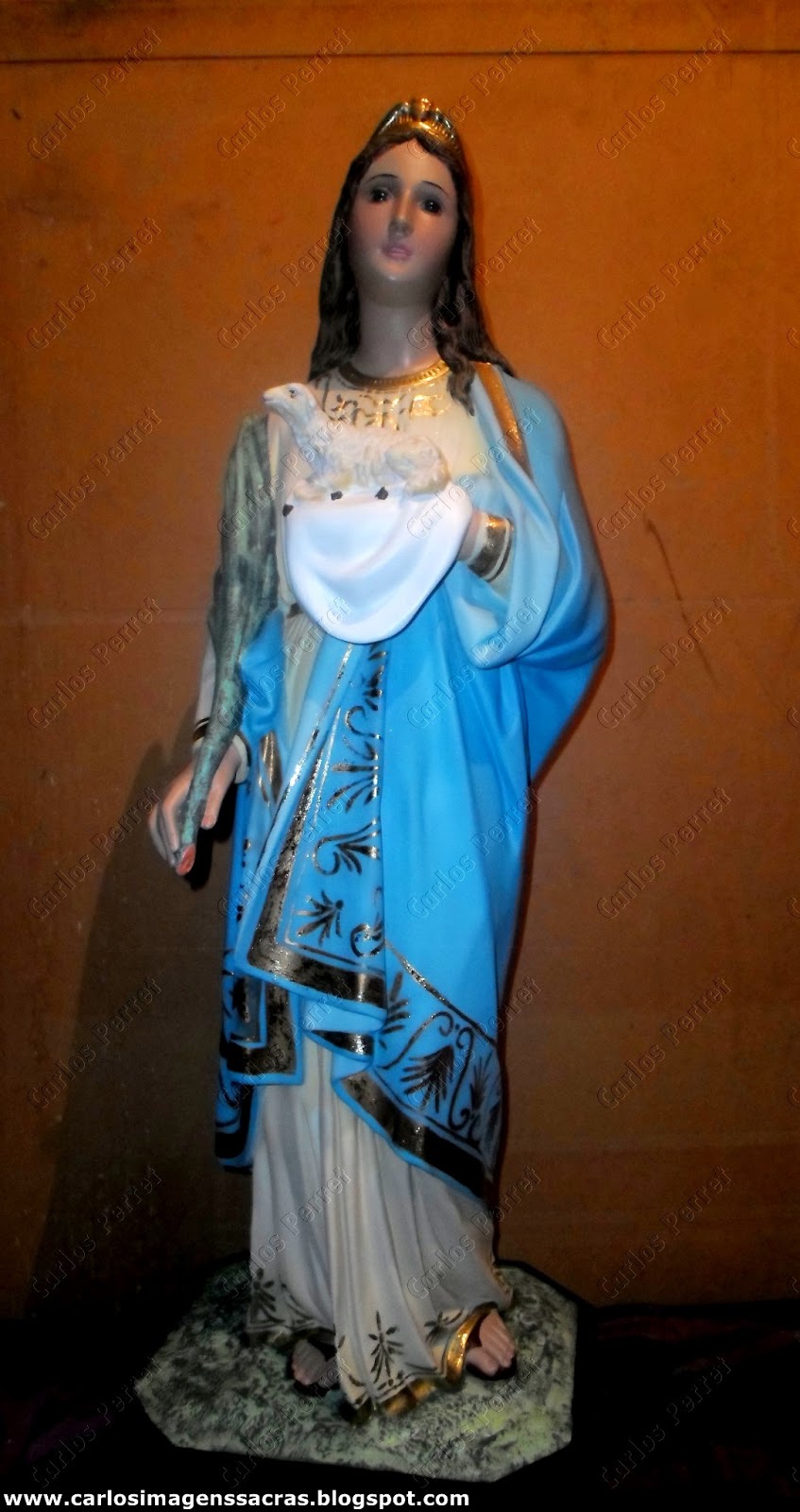 Carlos Perret Imagens Sacras e Presépios Santa Inês (restauração)