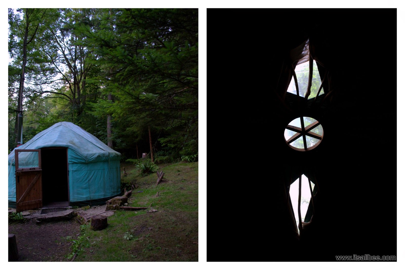 British Countryside Escapes and Hideaways - Camping - Rock East Yurt Glamping British Countryside Escapes and Hideaways - Camping - Rock East