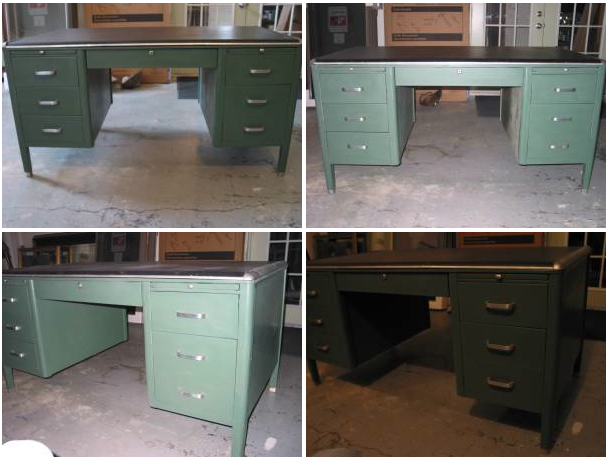 Listed District 225 Globe Wernicke Tanker Desk