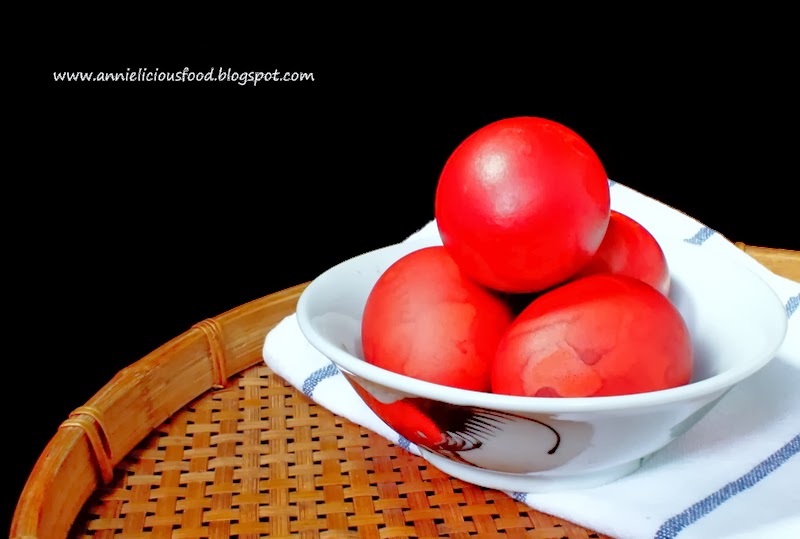 Annielicious Food Chinese Red Eggs (红鸡蛋)