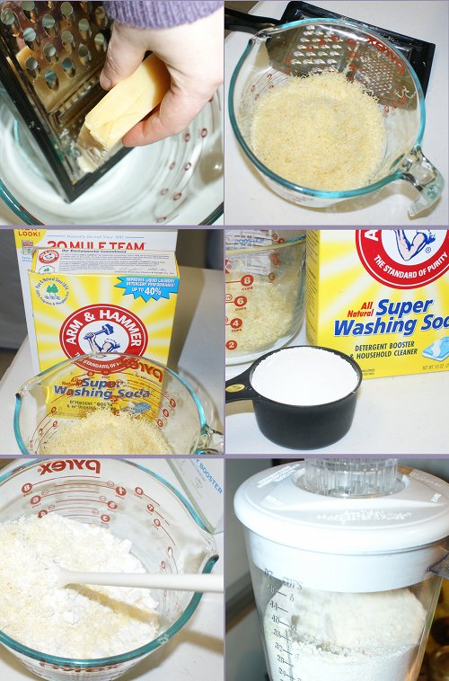 Homemade Laundry Detergent Recipe! Learn how to make your own DIY homemade laundry detergent for an eco-friendly approach to cleaning! Not only does making my own detergent save money over buying commercial detergent brands, but it's also rewarding to know you've made your own natural products.