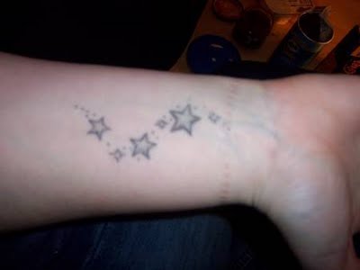 tattoos on wrist for girls. Star Tattoo Designs Wrist