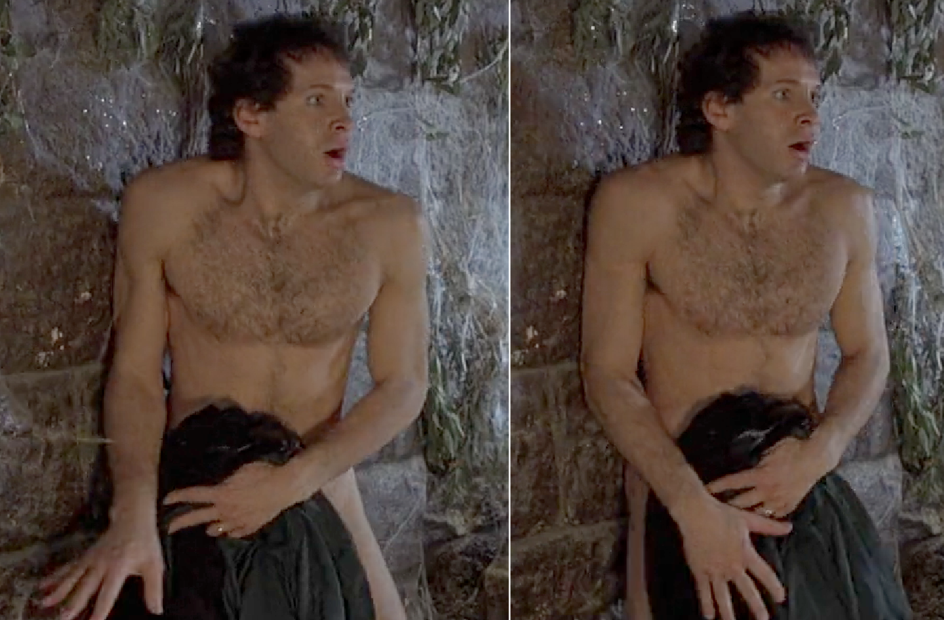 God, does Steve Guttenberg's chest always bring me back. 