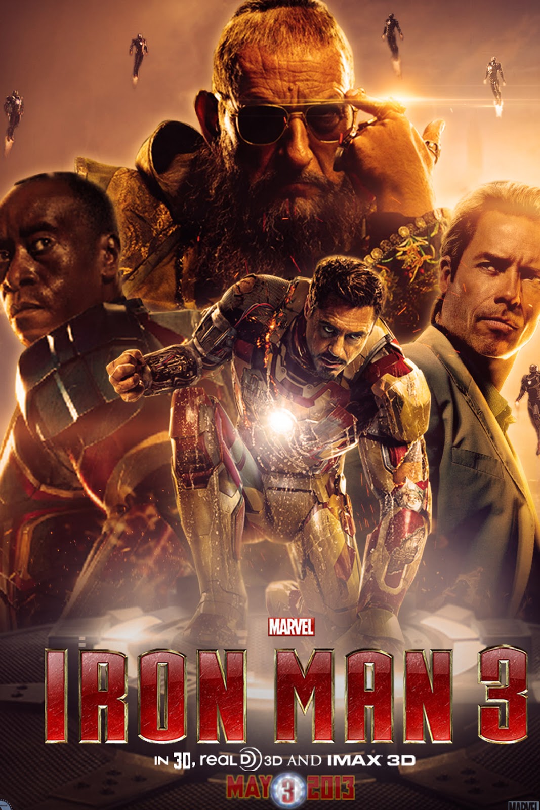 Iron Man 3 2013 720p 1080p Bluray Free Download BrMovies