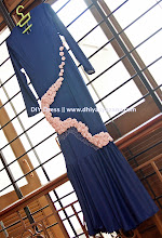 DIY 3: Dress Royal Blue