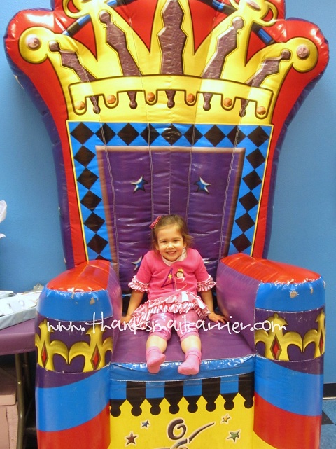 birthday throne
