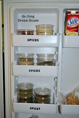 Spice Jar Labels and Spice Organization Ideas - Clean and Scentsible