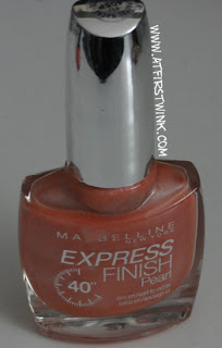 Maybelline express finish pearl nail polish - Pearly pastel