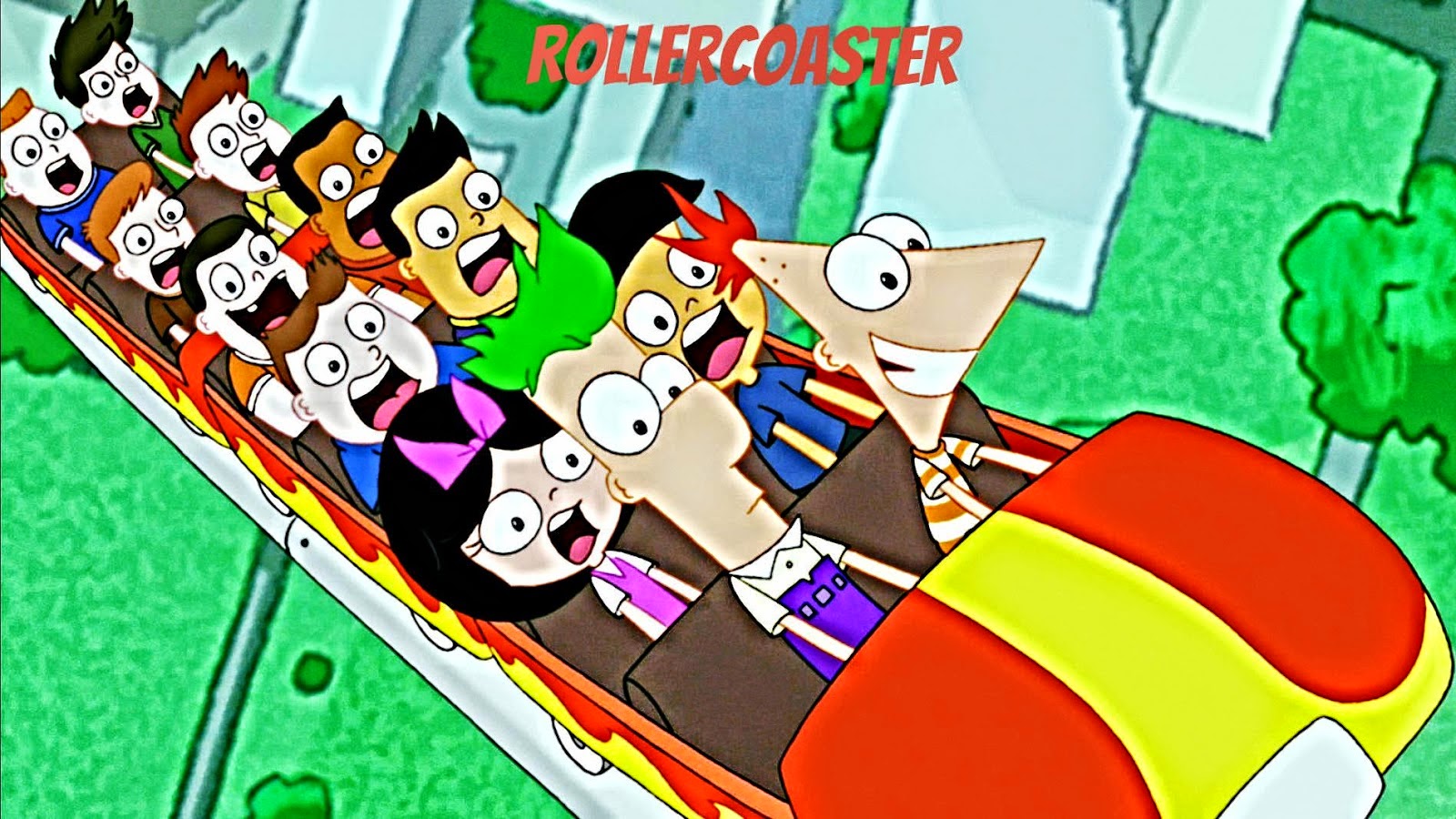 The Game Of Phineas And Ferb Rollercoaster