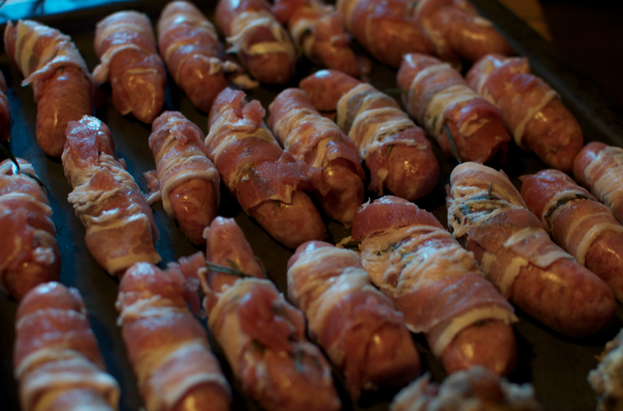 The Vegetarian and Me(at) Pigs In Blankets