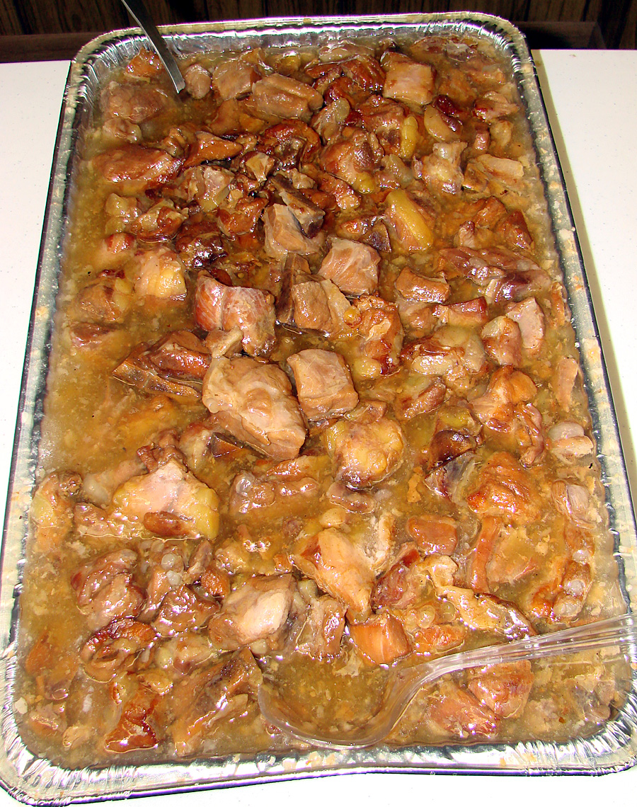 sweet sour spare ribs with pineapple