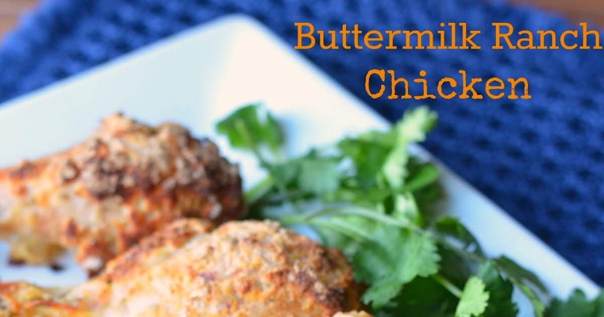 The Savvy Kitchen OvenFried Buttermilk Ranch Chicken