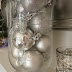Countdown to Christmas - Christmas Mantelpiece - Silver, Pewter, glitter!