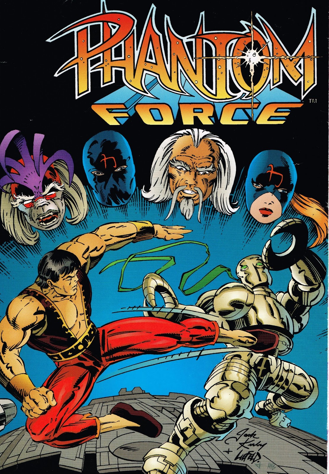 Cap'n's Comics: Phantom Force by Jack Kirby