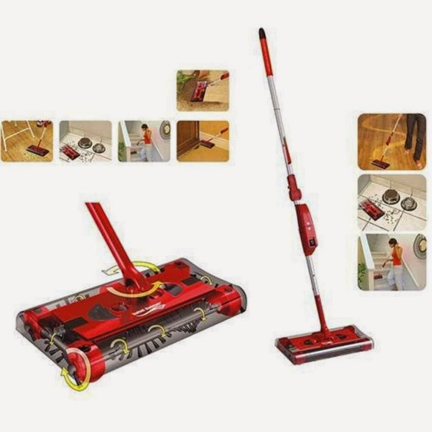 Cheap Motorised Cordless Rechargable Swivel Sweeper Review