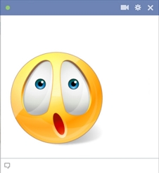 Wow Smiley - Astonished Facebook Emoticon