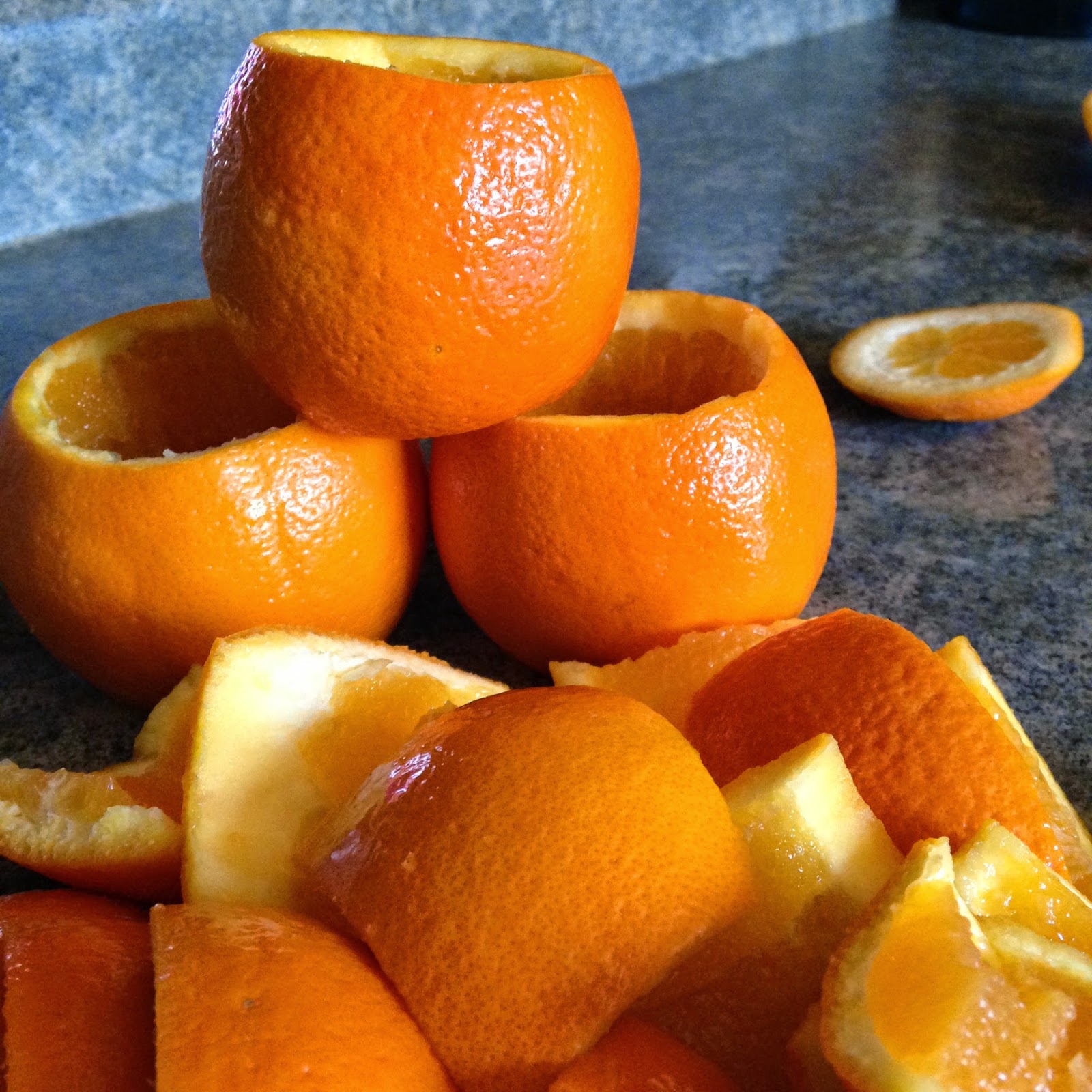Candied Orange Peel Turnips 2 Tangerines