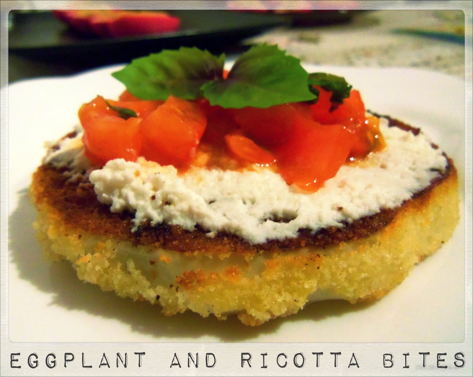 You've Got Meal! Eggplant Ricotta Bites Appetizers August (2)