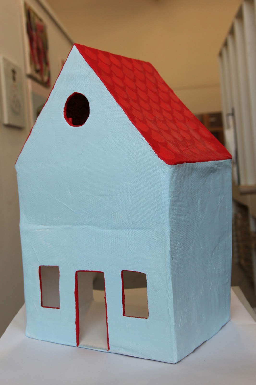 Ruby Hoppen Papier Mache Dollhouse