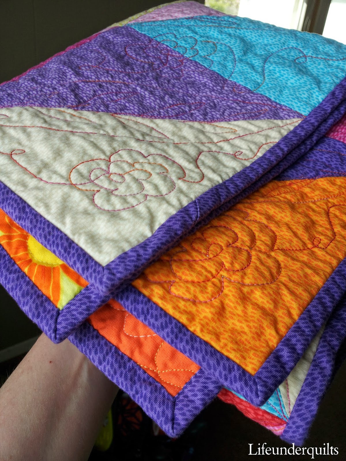 Life Under Quilts The moment when..