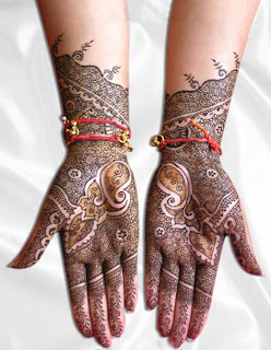 bridal floral mehndi henna design 2013 