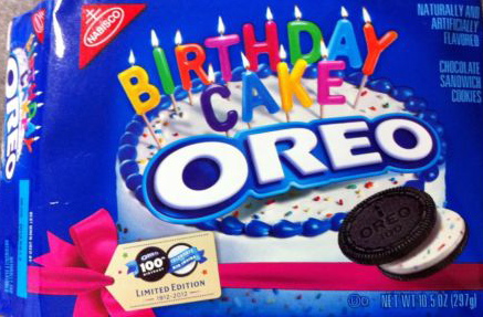 Target Birthday Cakes on For Chocolate  Birthday Cake Oreo  100th Birthday Limited Edition