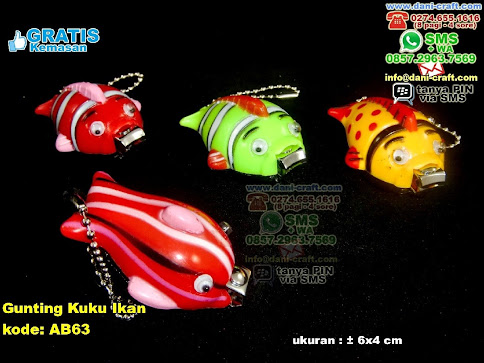 Gunting Kuku Ikan Alumunium Plastik