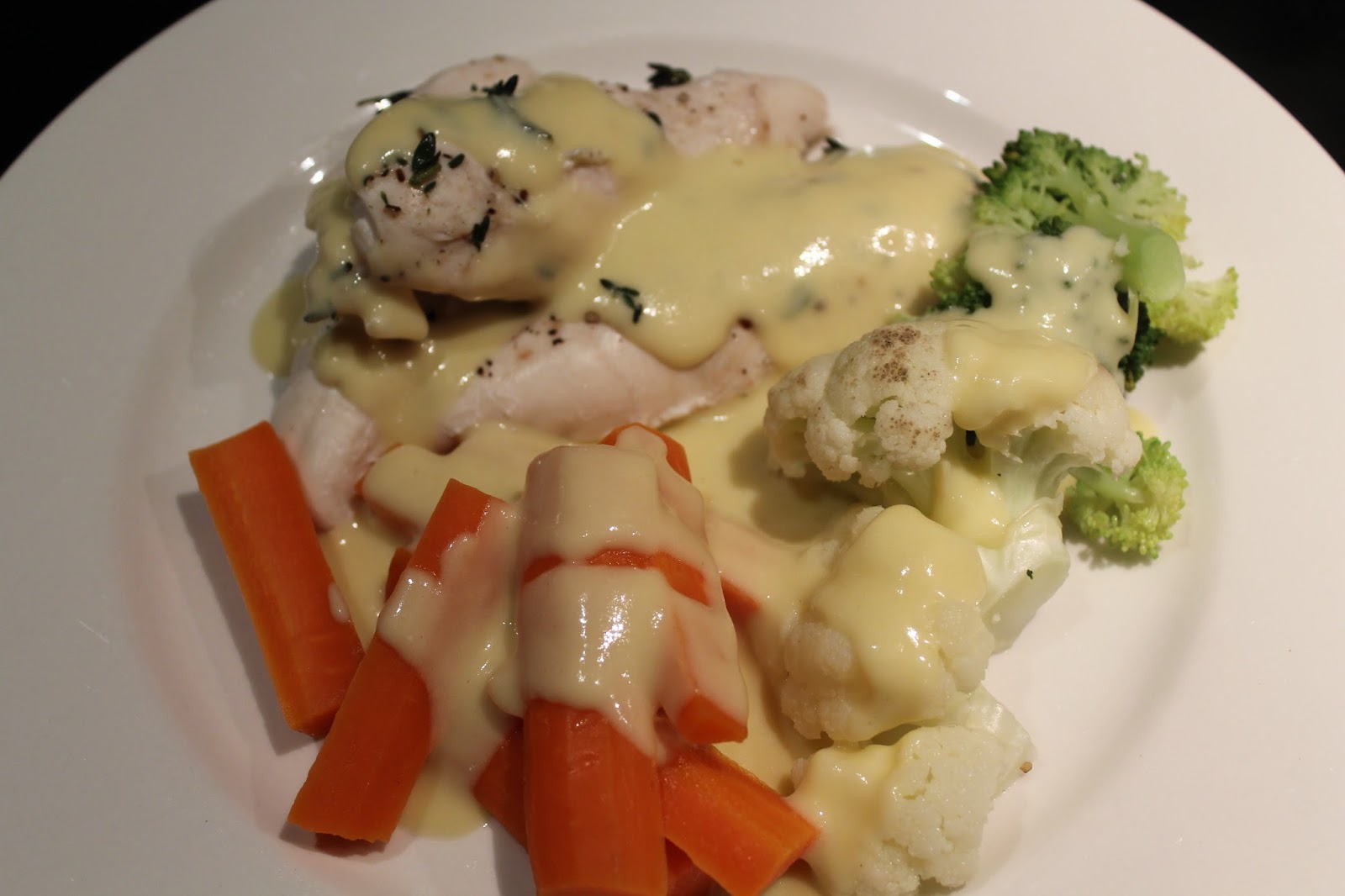 Thermo Mixer Cook the book Chicken veloute meal