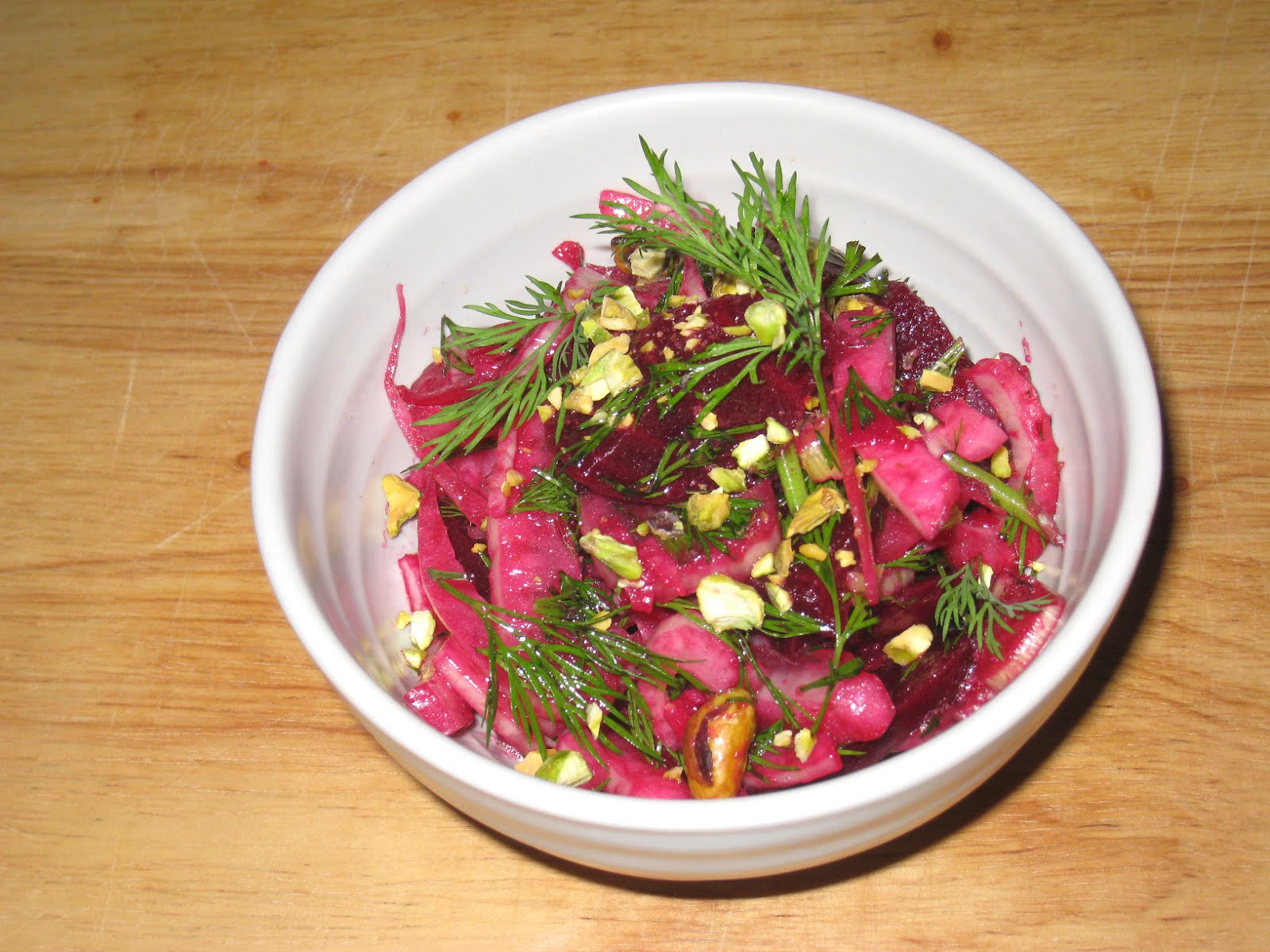 Cooking without a Net Beet and Fennel Salad