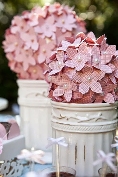 Eu Amo Artesanato Topiaria de flores de papel passo a passo com molde -> Decorar Mesa De Aniversario Com Flores Eu Amo Artesanato Topiaria de flores de papel passo a passo com molde -> Decorar Mesa De Aniversario Com Flores