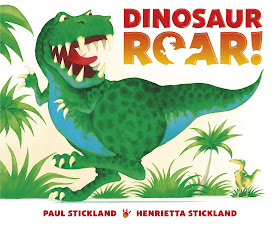 dinosaur roar, dinosaurs, paul stickland,