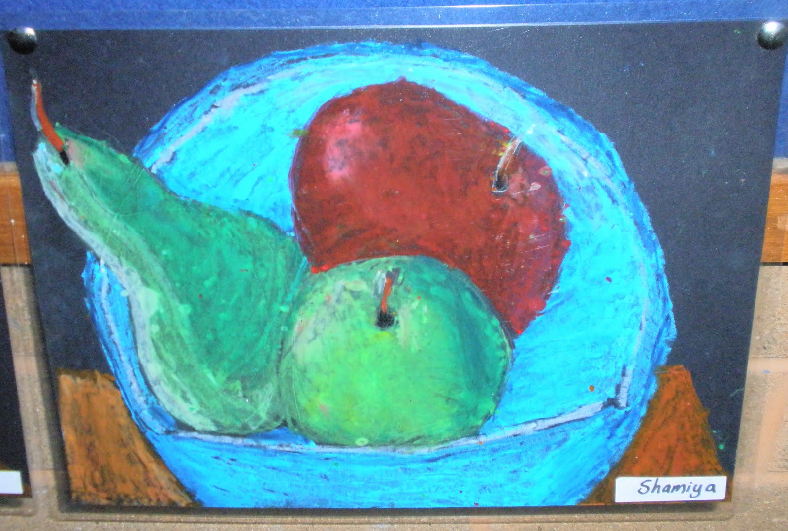 Art with Mrs Baker Oil Pastel Fruit Bowls
