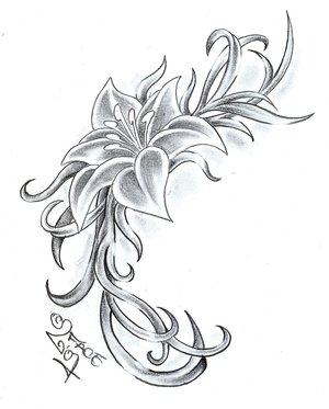 Flower Tattoo Designs on Celenk Tattoos Flower Tattoo Design