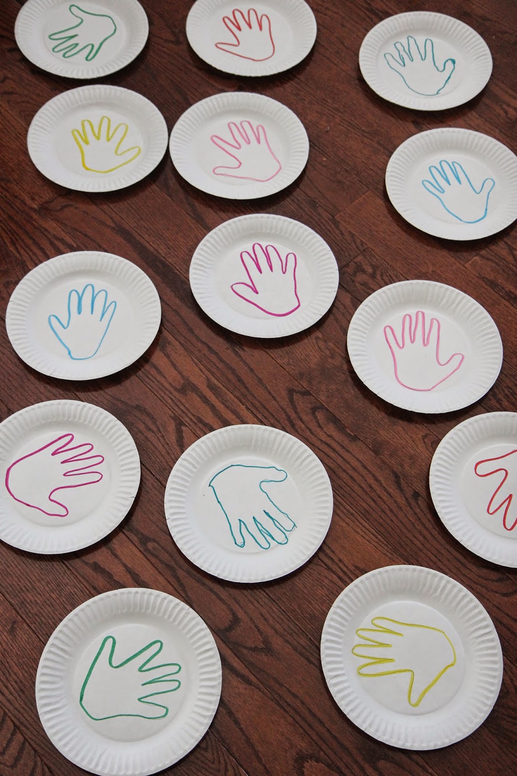 Toddler Approved! Handprint Color Matching Game {Virtual Book Club for