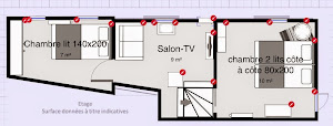 Plan de l'étage